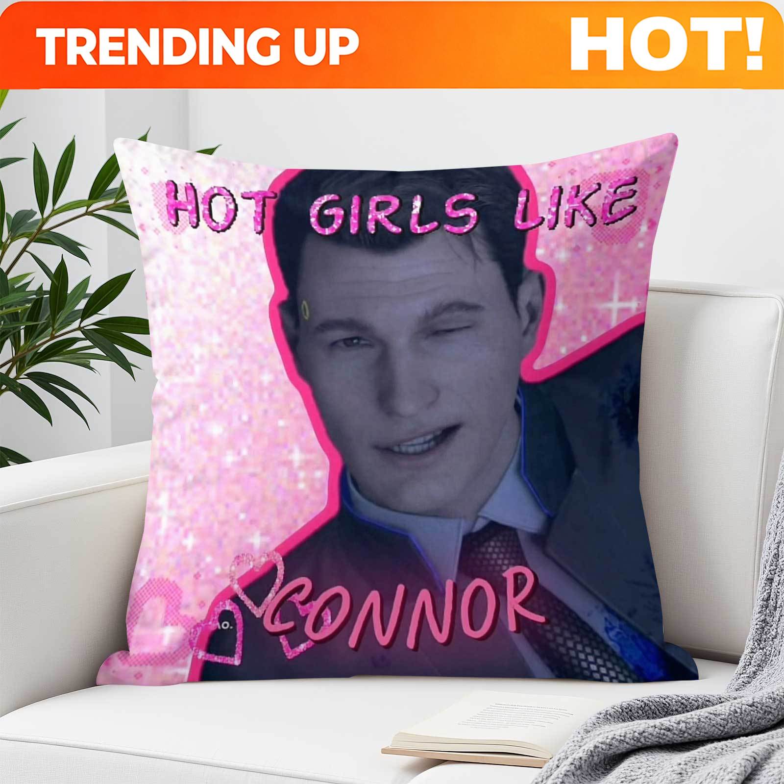 Throw Pillow - 1개 맞춤 제작 CONNOR SO HOT