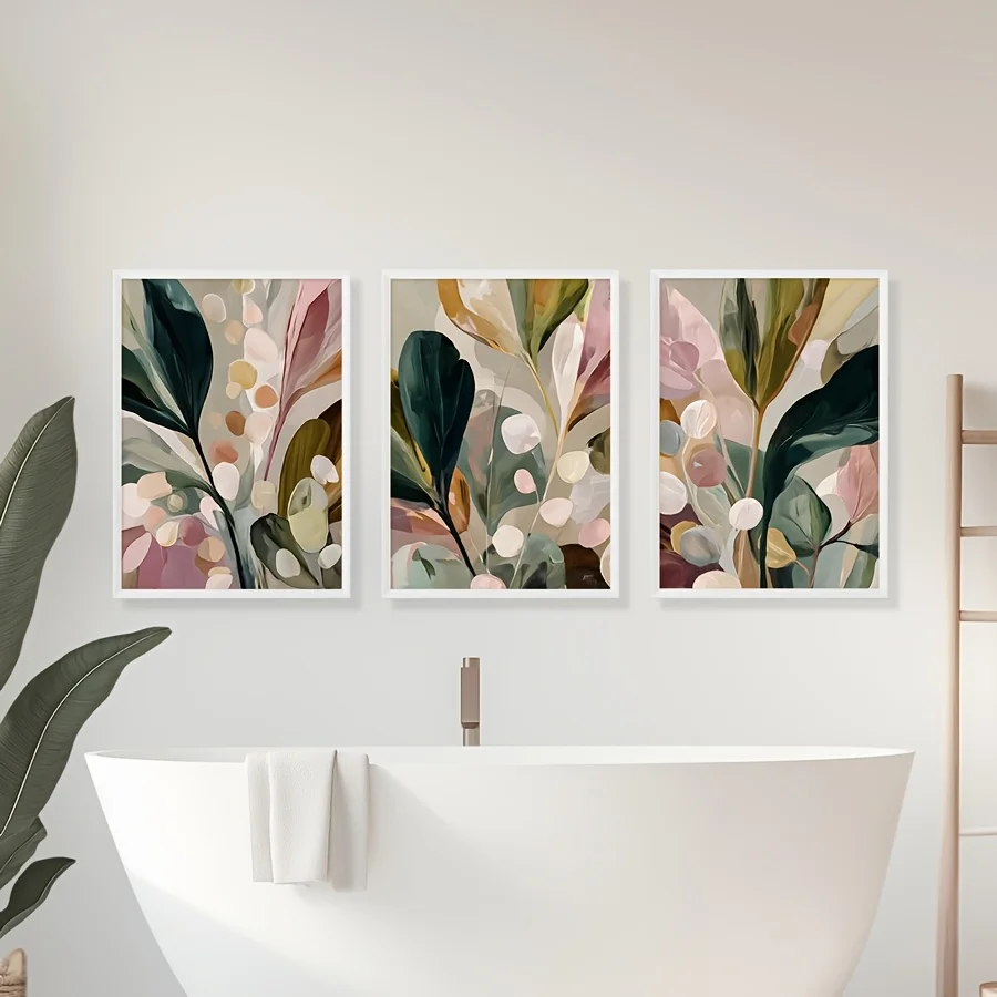 대형 사이즈, 3개 1세트, 보헤미안 스타일의 중성적인 - Abstract Canvas Set 리뷰 및 가격