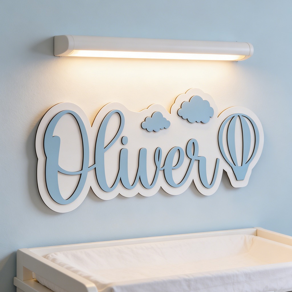 맞춤형 나무 이름표 |   불규칙한 모양, 현대적인 스 - Wall Art 리뷰 및 가격
