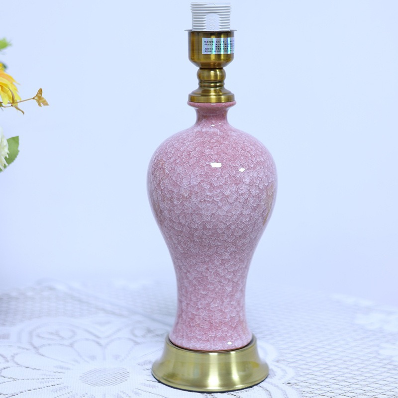 징더전 도자기 꽃병 모양의 탁상 램프, 고급스러운 중국 - Vase Decor 리뷰 및 가격