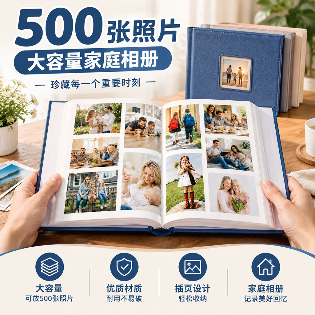 500장의 사진을 넣을 수 있는 6x4인치 사진 앨범, - Picture Frame 리뷰 및 가격