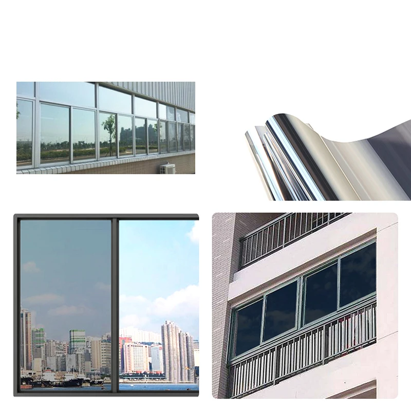 집 창문 프라이버시 필름 접착식 비닐 미러 포일 단방향 - Decorative Mirror 리뷰 및 가격