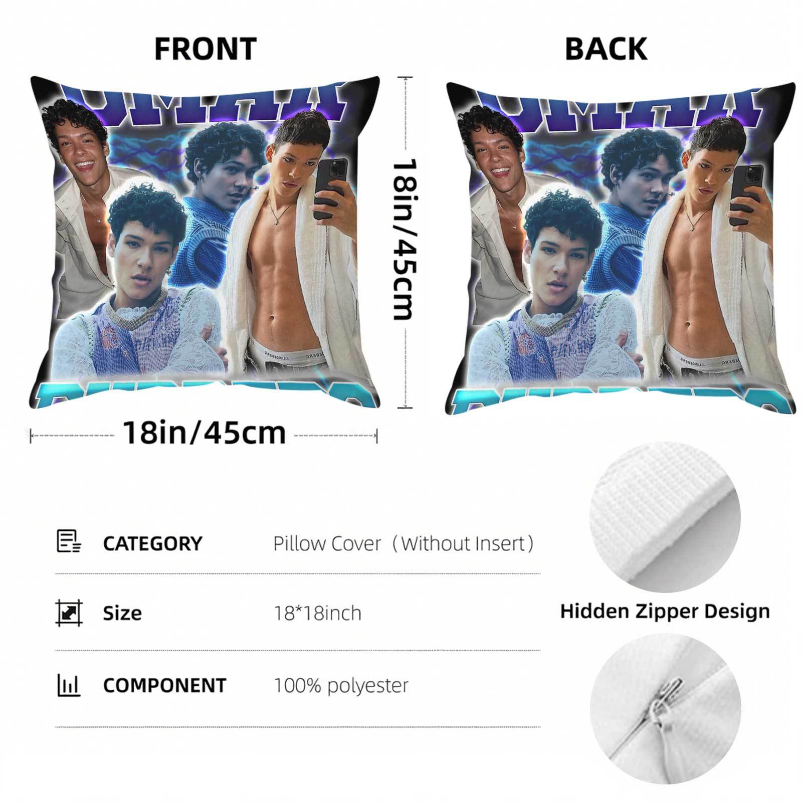 1개 맞춤 제작 오마르 루드베르그 싱어 Y2K 프린트  - Throw Pillow 리뷰 및 가격